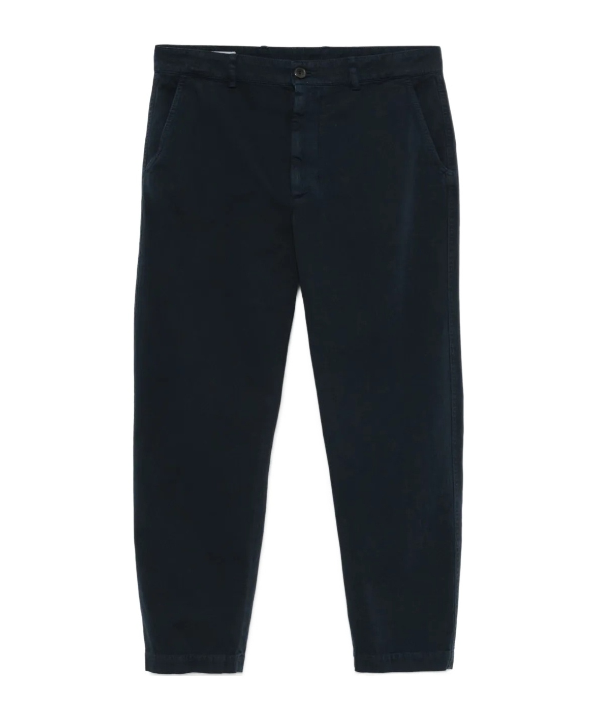 Dries Van Noten Belt Loops Slacks In Navy Blue