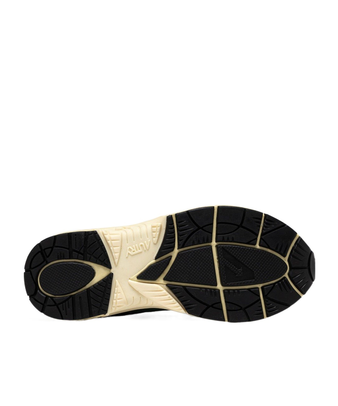 Autry Hyperway Black Low Top Sneakers With Logo Patch On Tongue And Side In Suede And Mesh Woman In Black