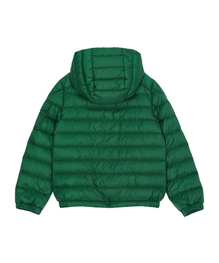 Moncler Long Sleeve Down Jacket In Green