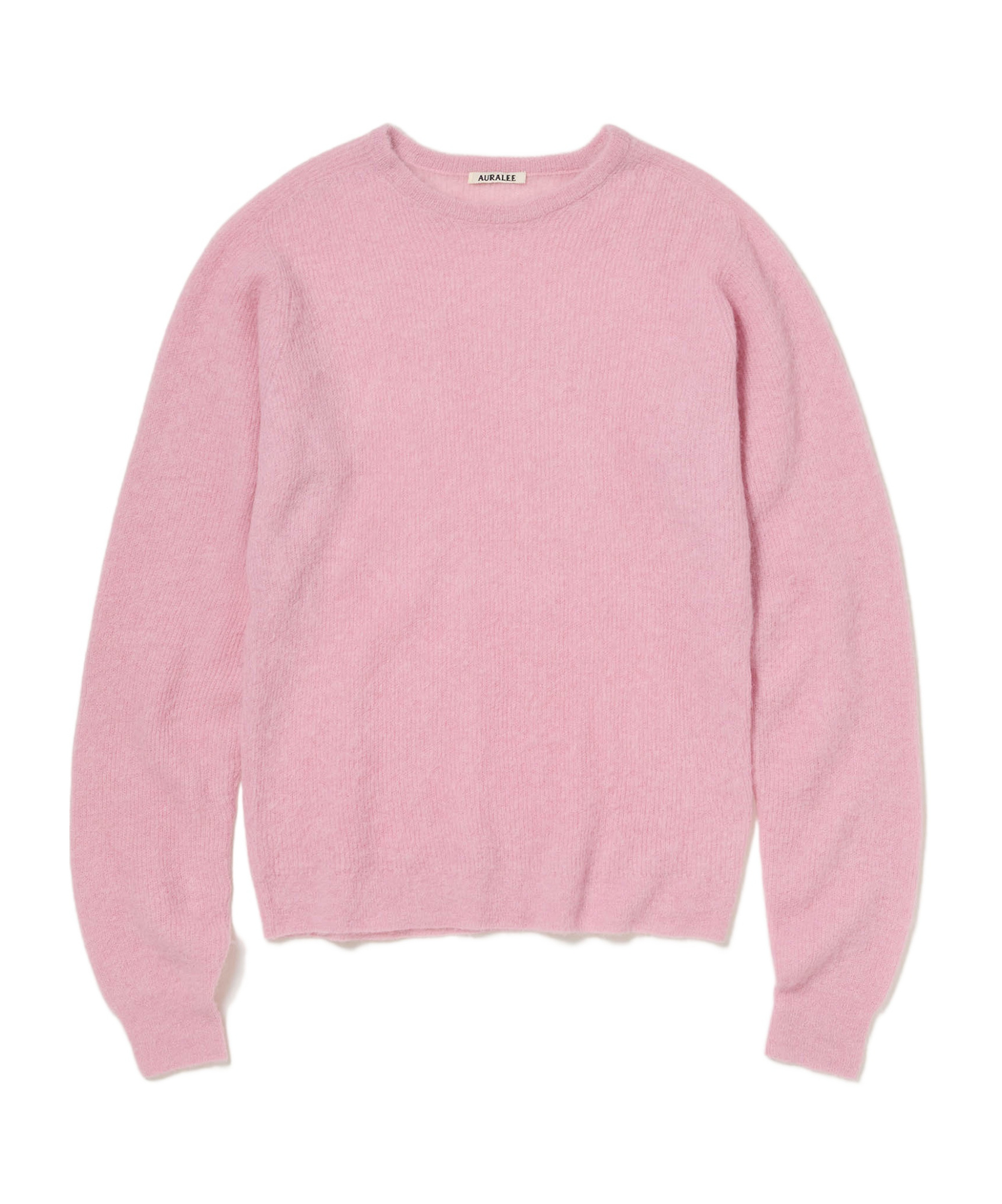 Auralee Baby Suri Alpaca Sheer Knit P/o In Pink