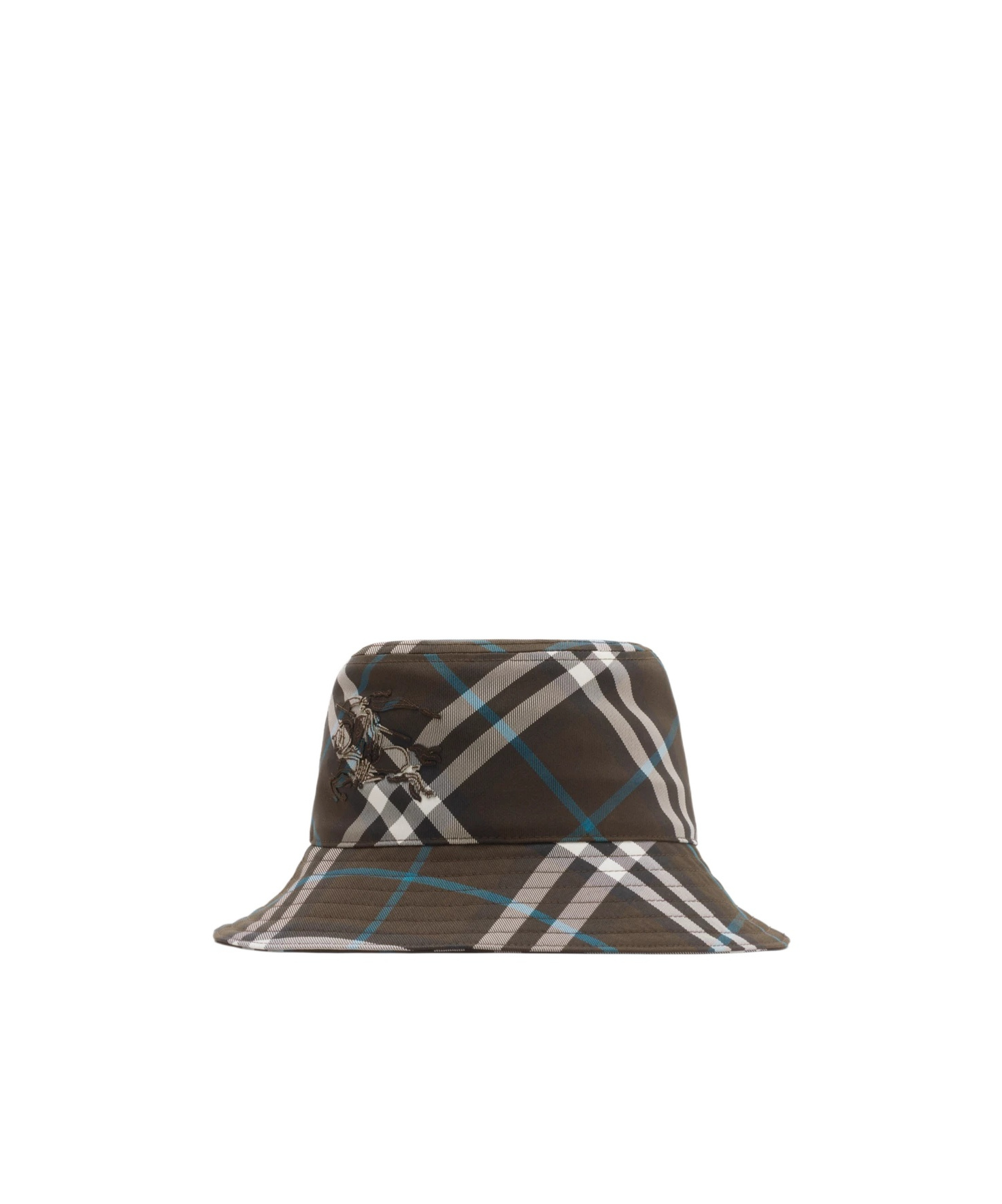 Burberry Ekd Check-print Bucket Hat In Black