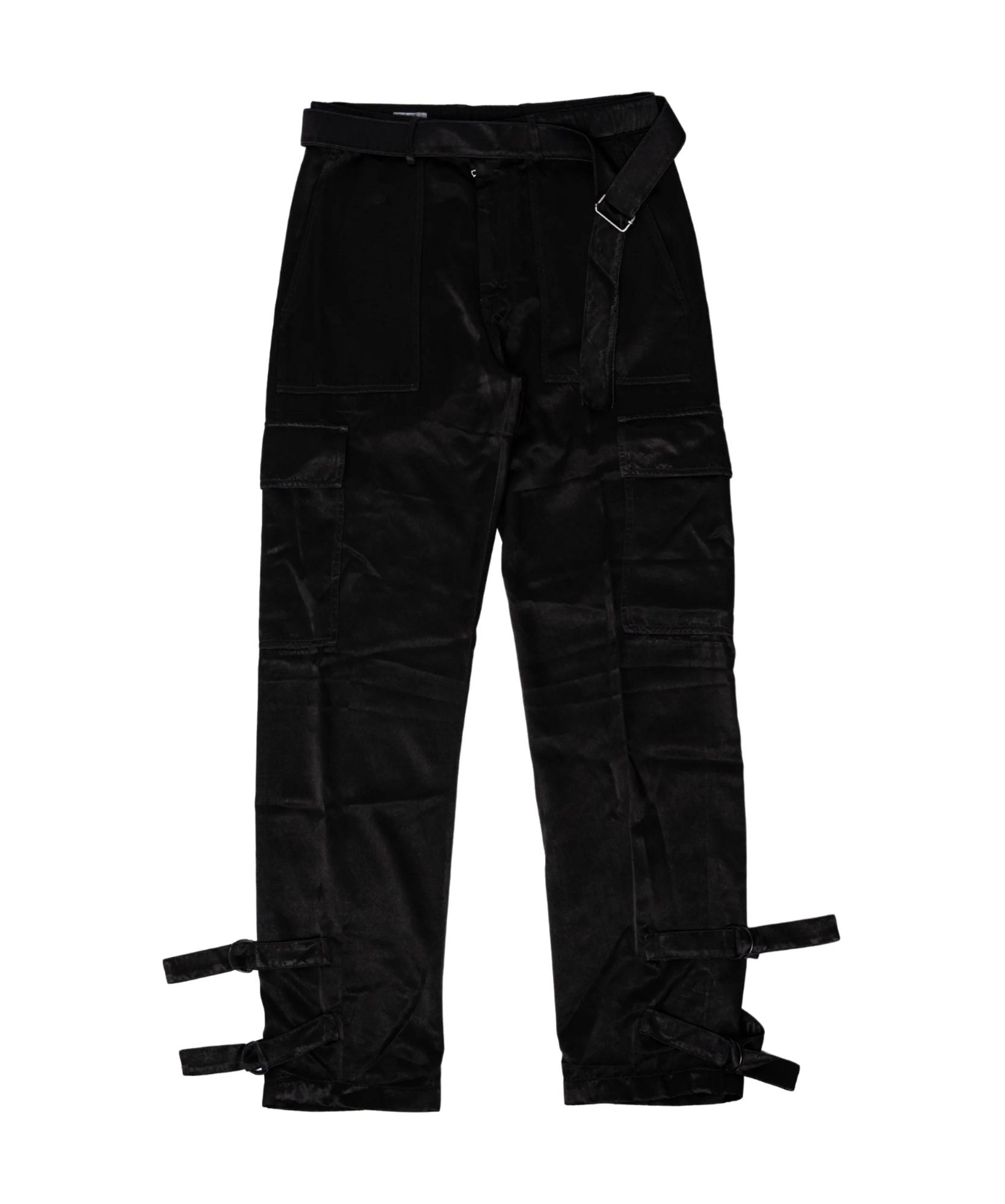 Dries Van Noten Belted Overalls In Black