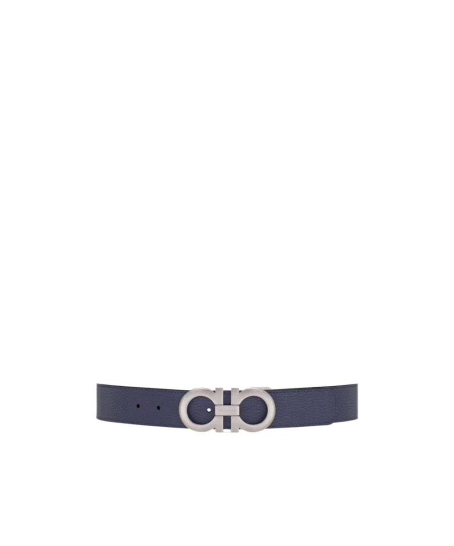 Ferragamo Reversible Belt With Adjustable Length And Metal Buckle