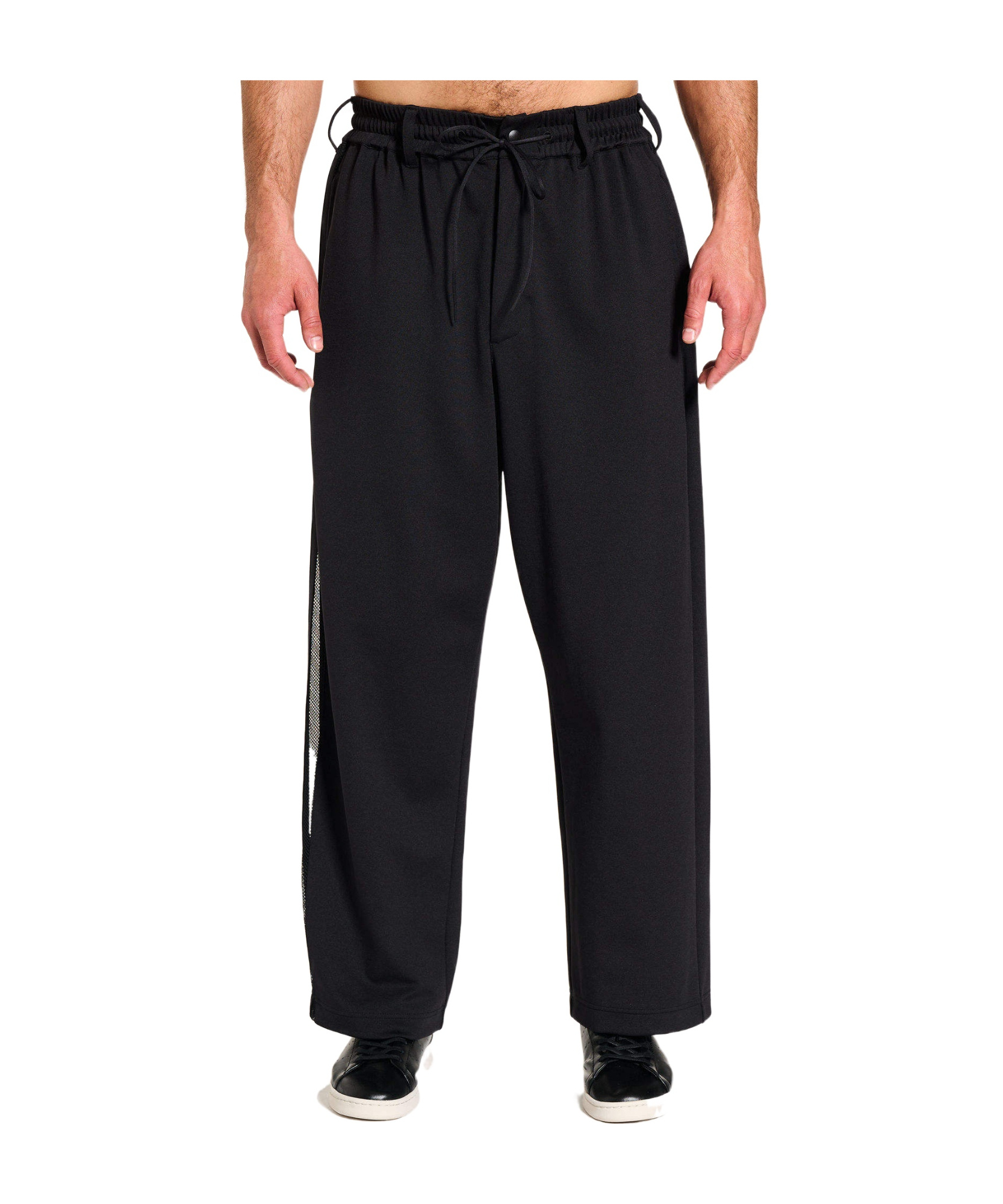 Y-3 Superstar Drawstring Track Pants In Black