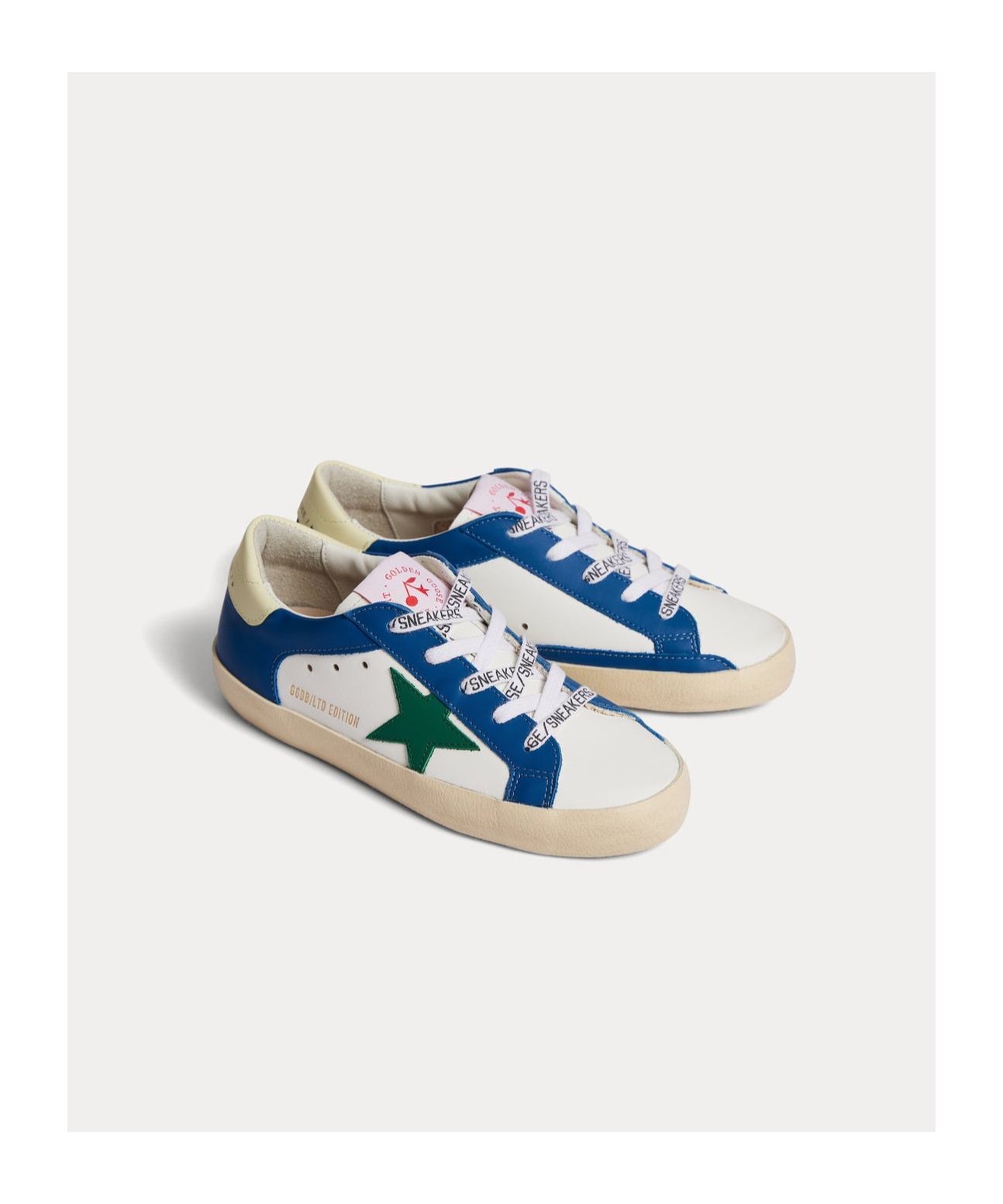 Golden Goose Low Lace-up Sneakers In Multicolor