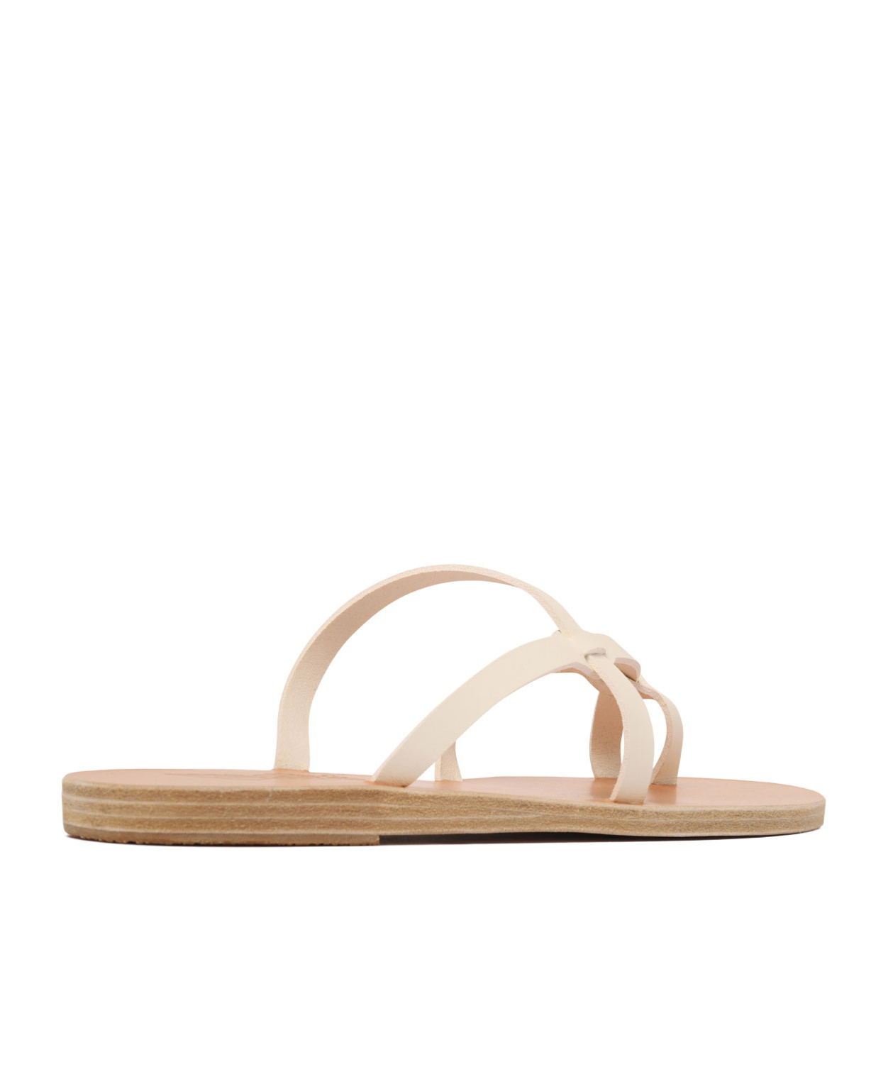 Ancient Greek Sandals Flat Sandals In Nude