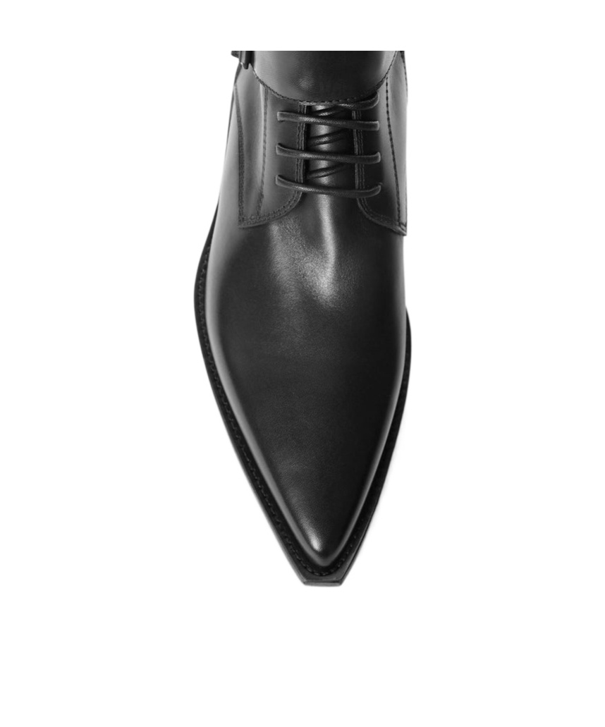 Ann Demeulemeester Pointed Ankle Boots In Black