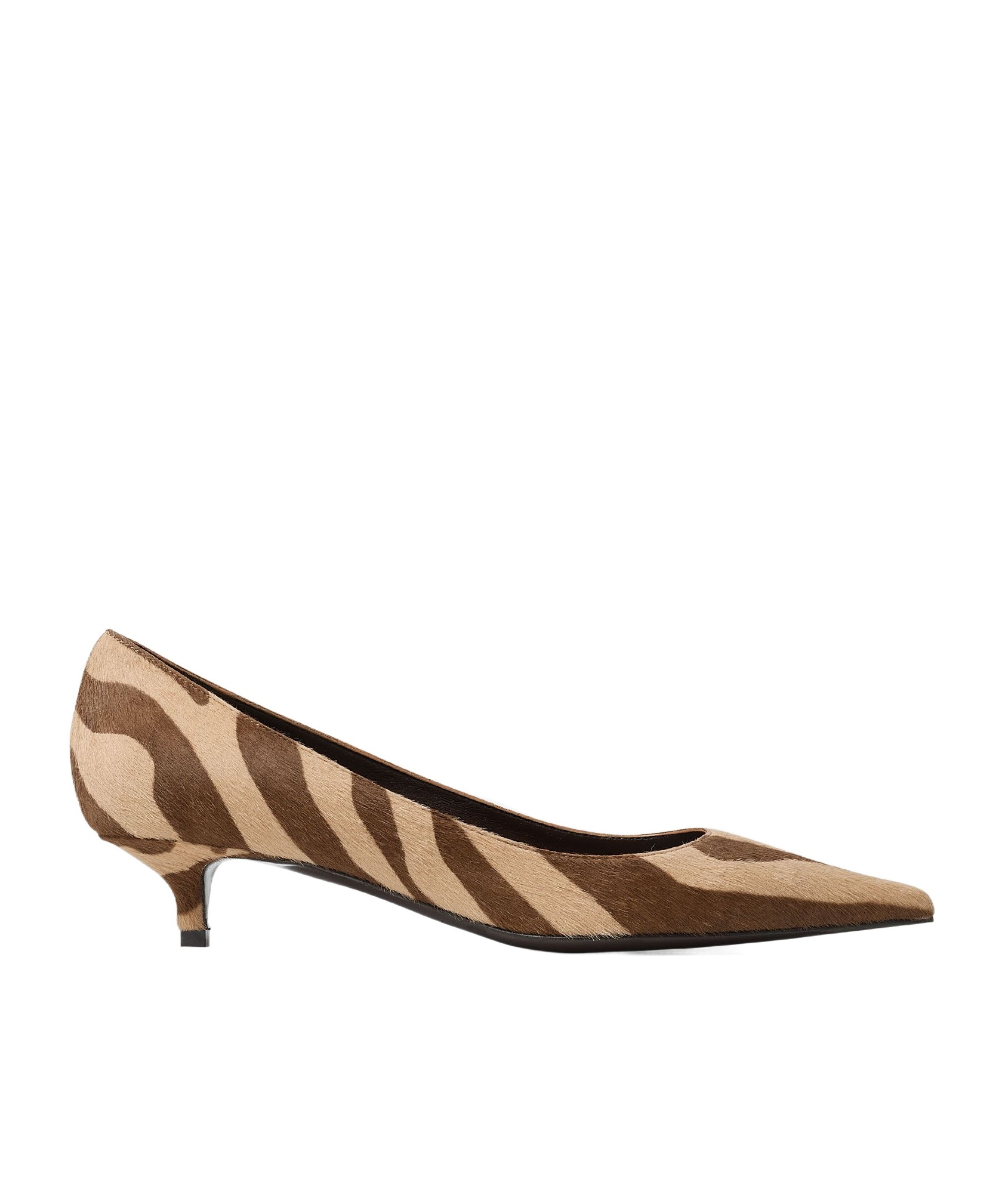 Jimmy Choo Amelia Pumps Mit Zebra-print In Brown