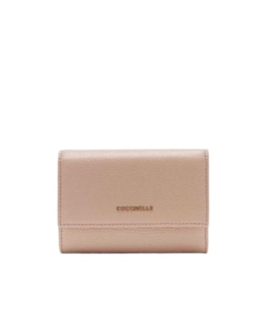 Coccinelle Flip Wallet In Nude
