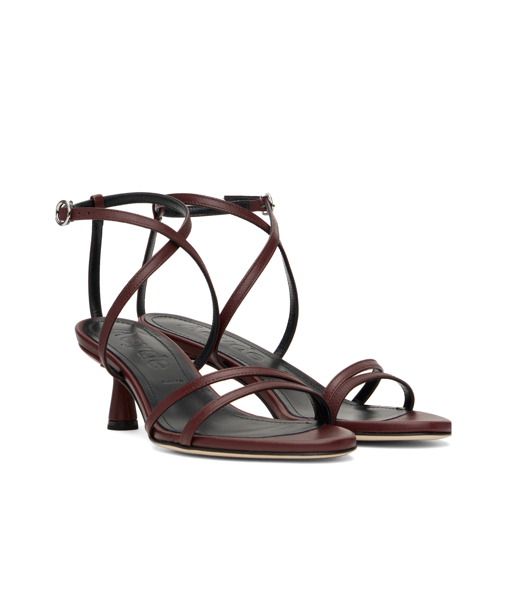 Shop Aeyde Square Toe High Heel Sandals