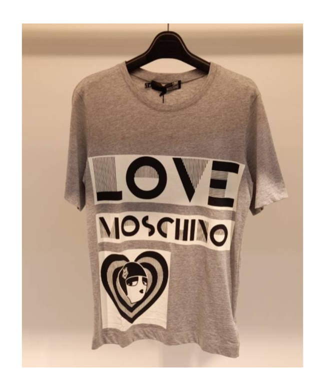 MOSCHINO LOGO PRINTED T-SHIRT