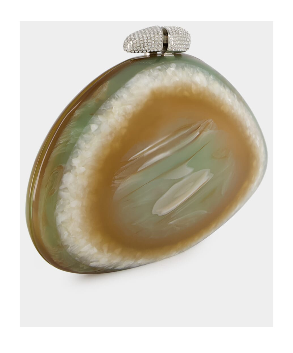 Benedetta Bruzziches Ariel Geode-effect Clutch Bag