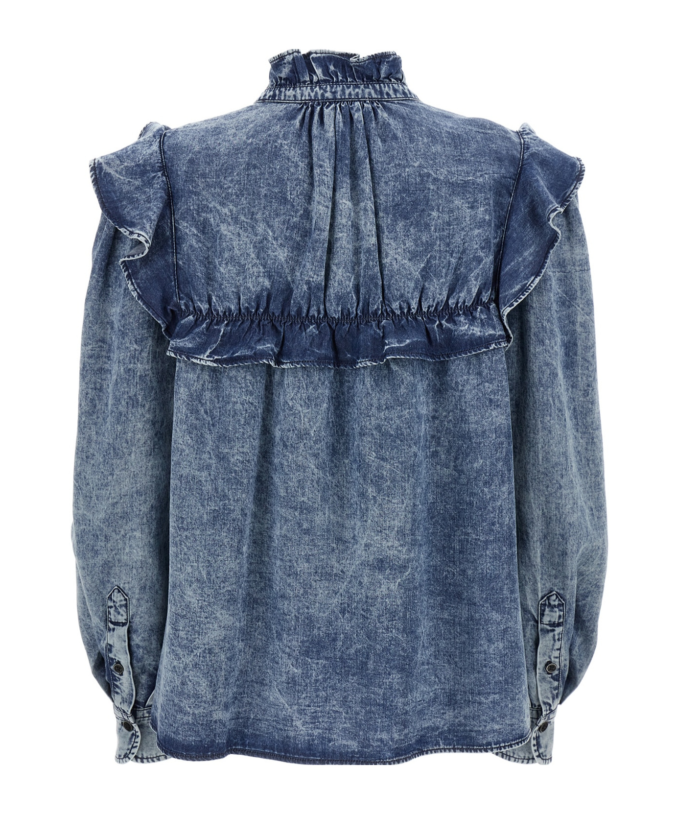 Isabel Marant Étoile Idety Blouse In Gray