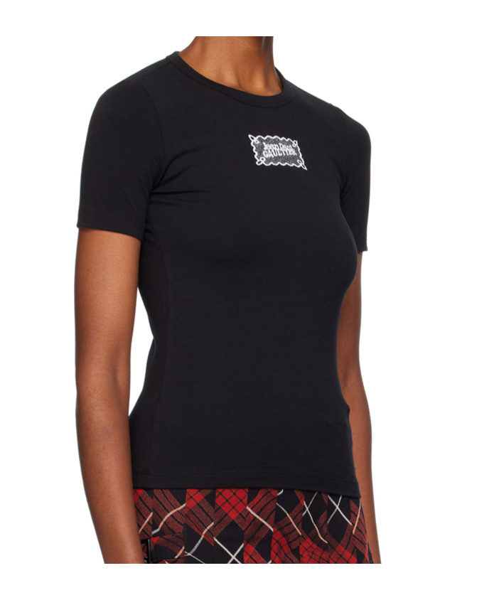 Shop Jean Paul Gaultier Short-sleeved T-shirt In Black