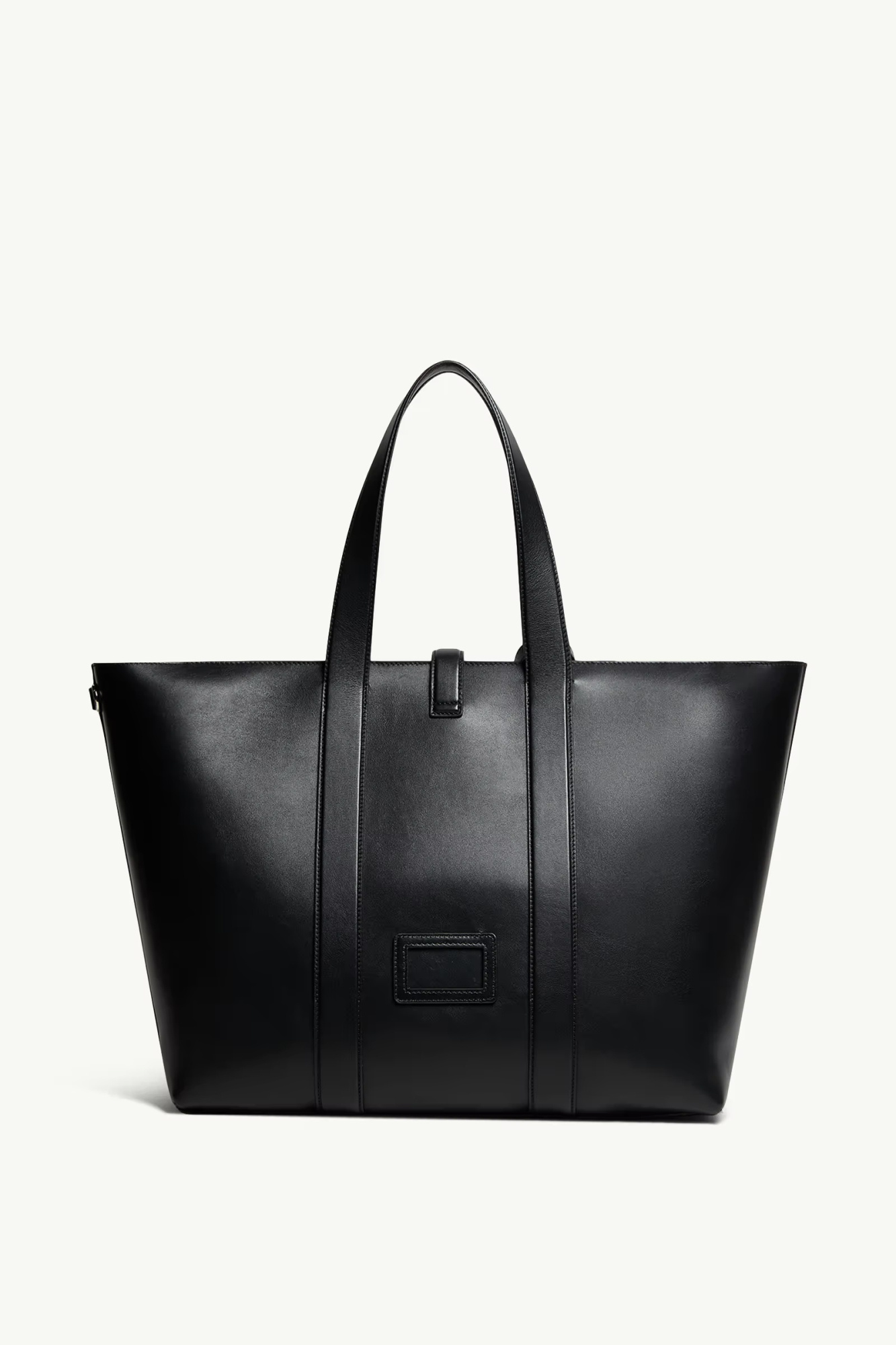 Moncler X Ee72 By Edward Enninful Ee Leather Tote In Black