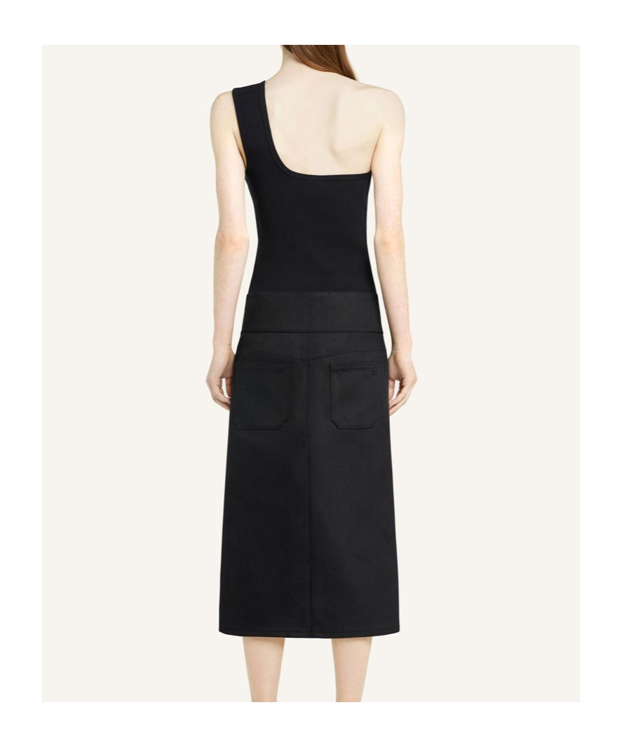 Courrèges Loop 90's Bodysuit In Black