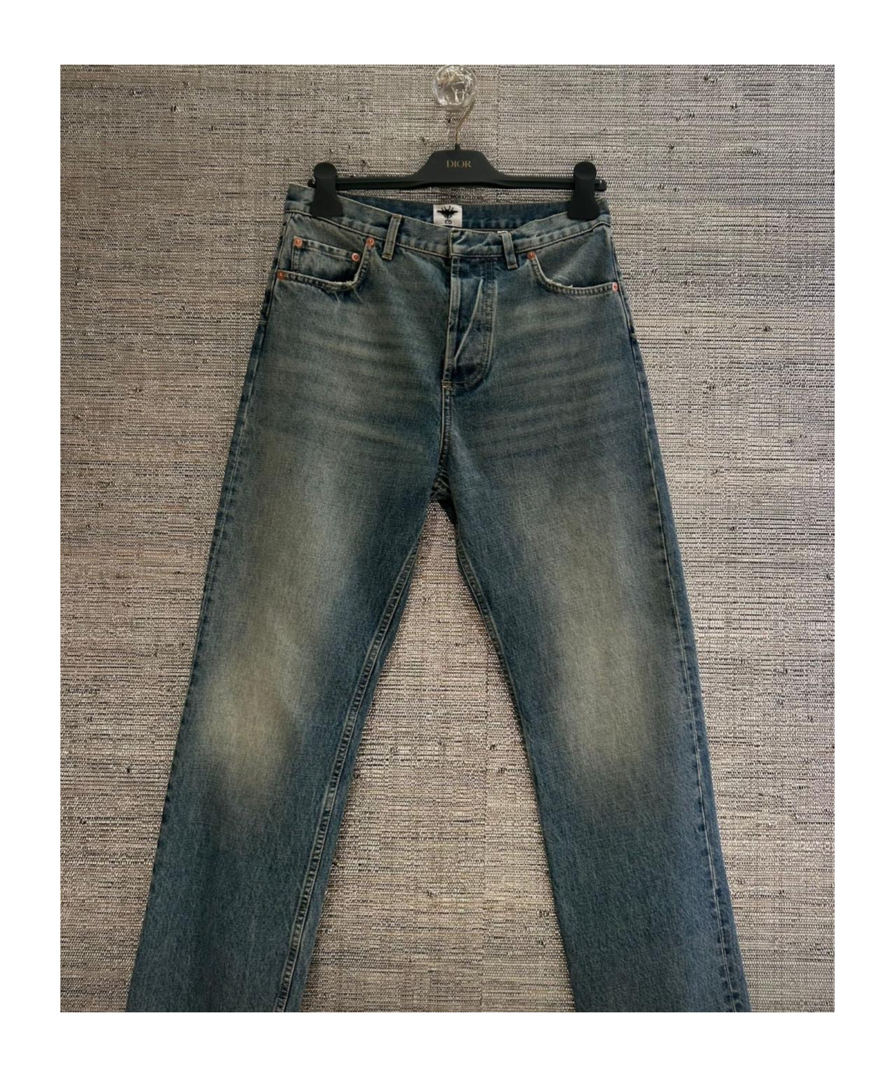 Dior Regular-fit Jeans In Blue