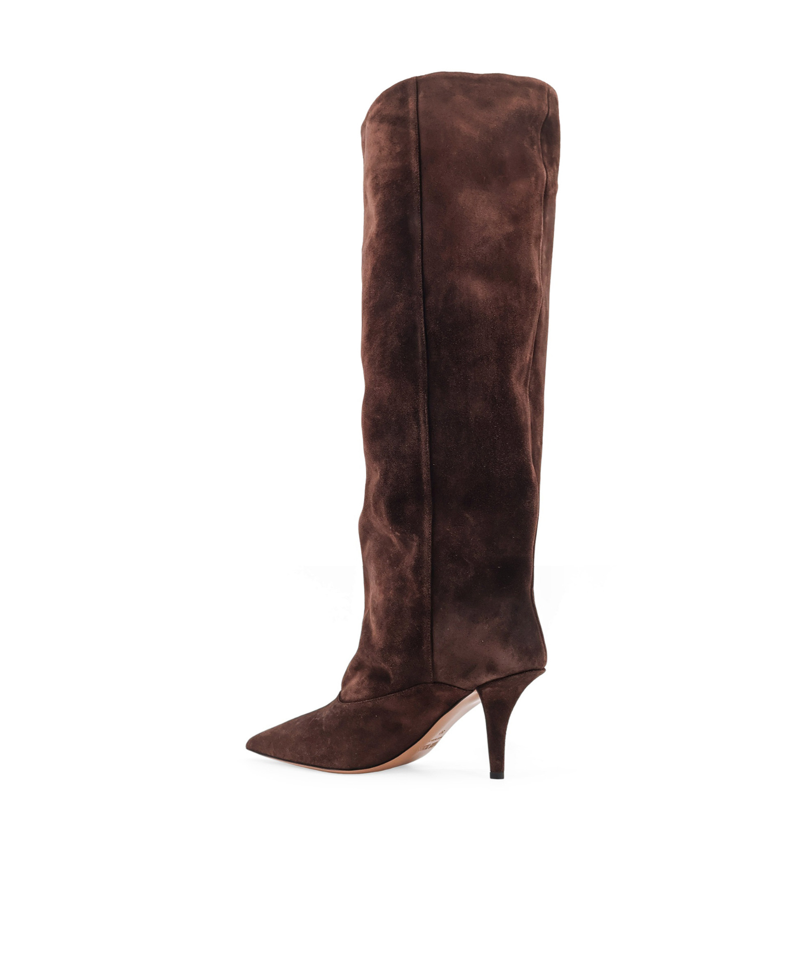 Paris Texas Ines Reverse Midcalf Boot 75 In Brown