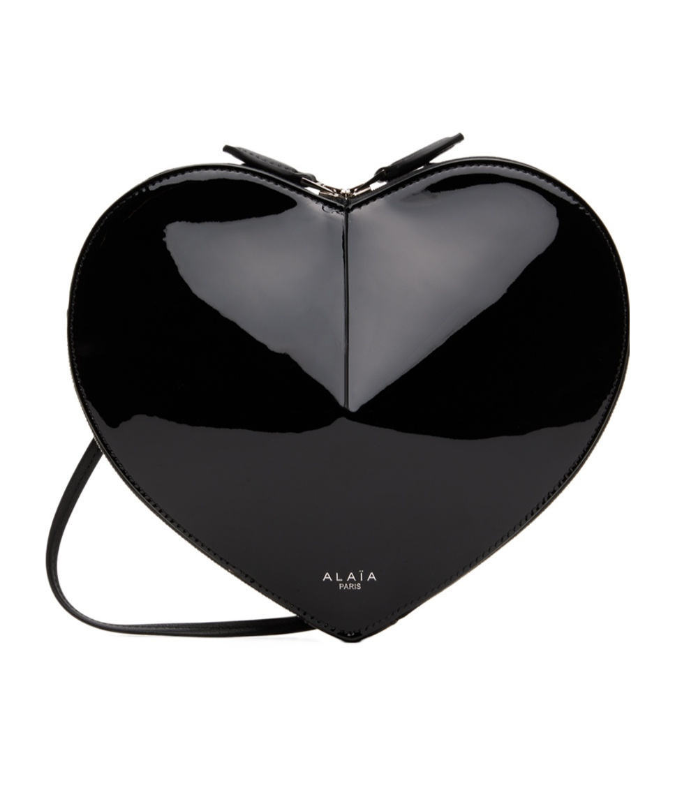 Alaïa Le Coeur Shoulder Bag In Black