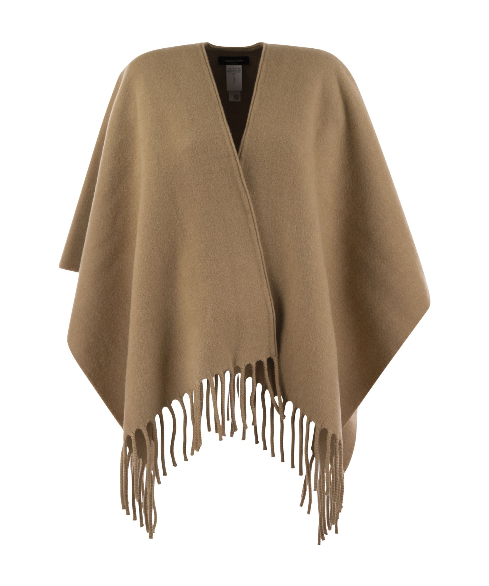 Fabiana Filippi Wool Jacket For Cozy Warmth In Brown