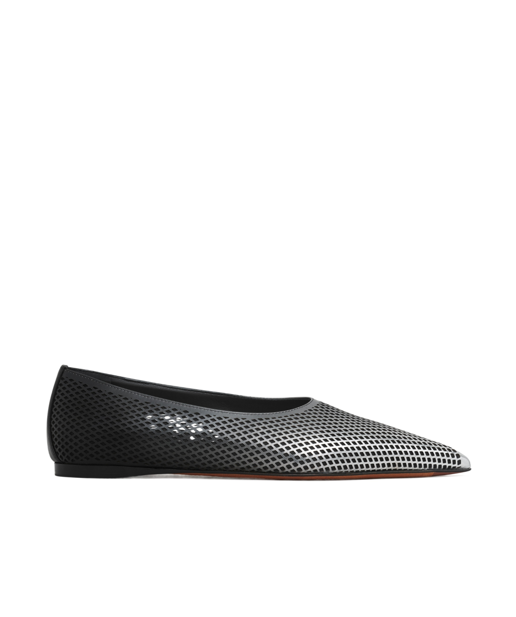 Alaïa Pointed Flat Shoes In Black