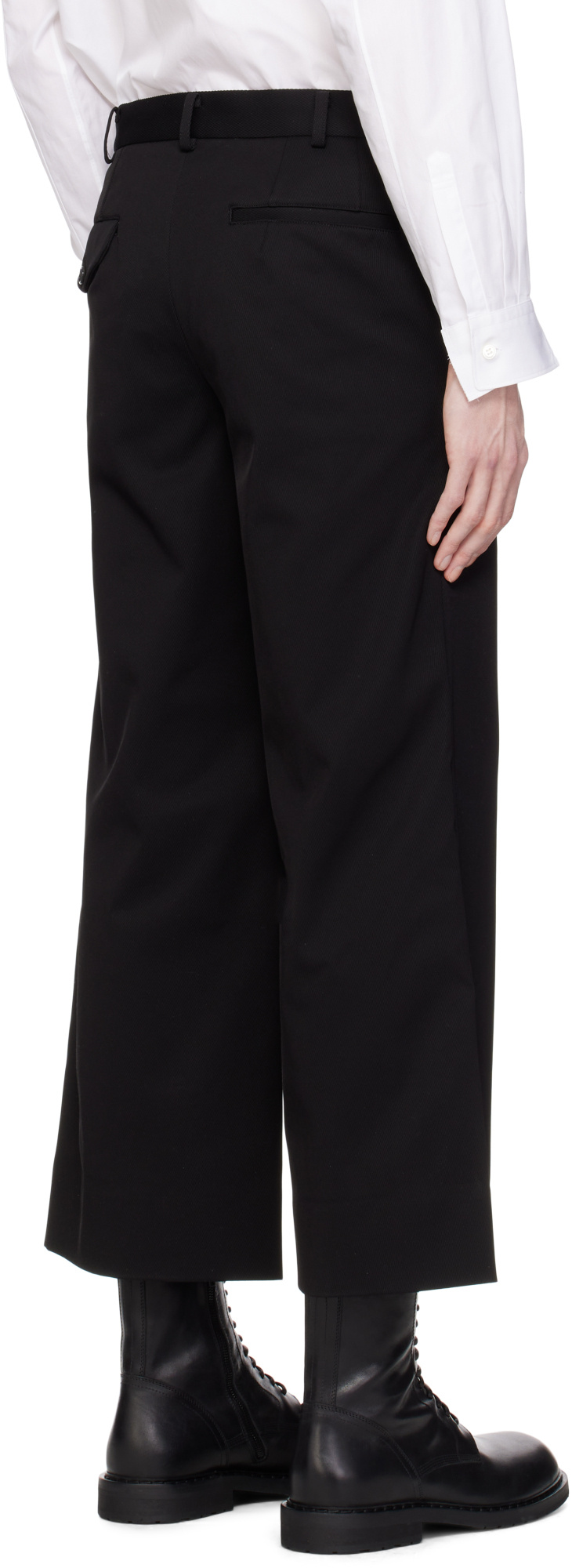 Comme Des Garçons Gabardine Trousers