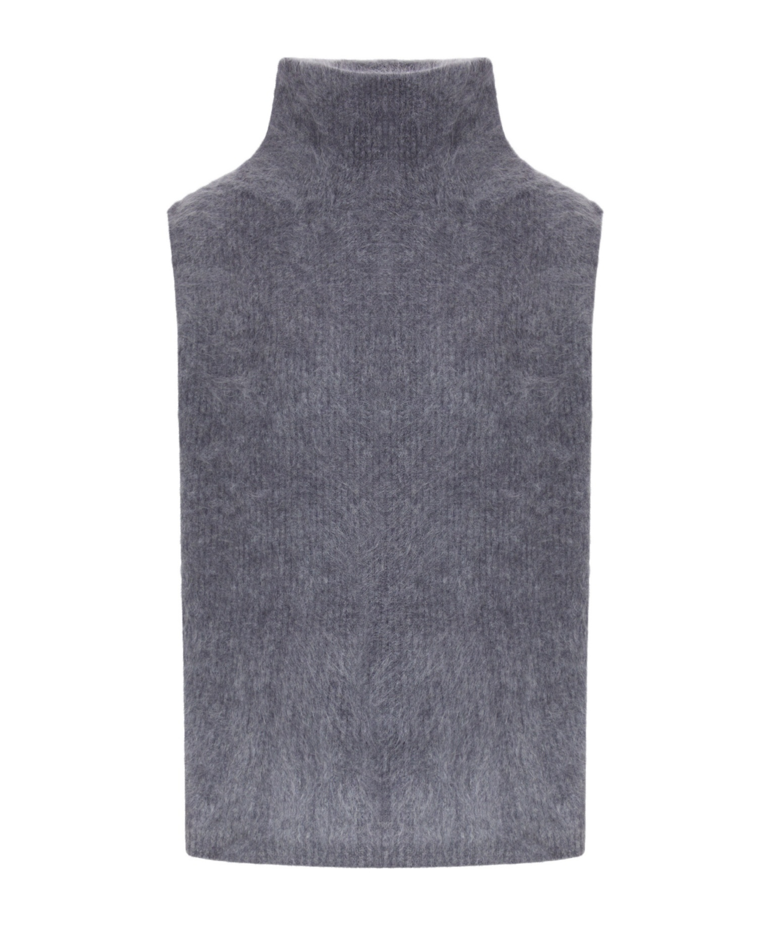 Lisa Yang Turtleneck Vest Sweater In Blue