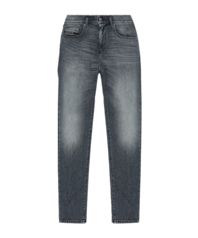 Diesel 2019 D-strukt Faded Jeans In Black