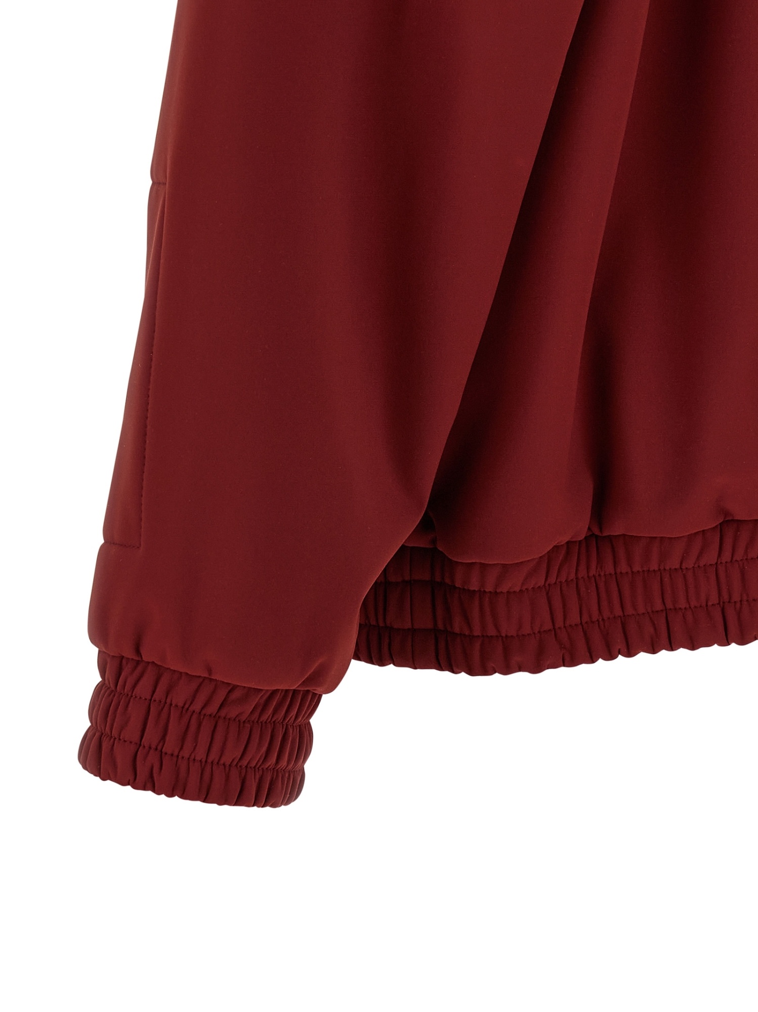 Brunello Cucinelli Sweatshirt Jacket Puffer Jackets Bordeaux In Red