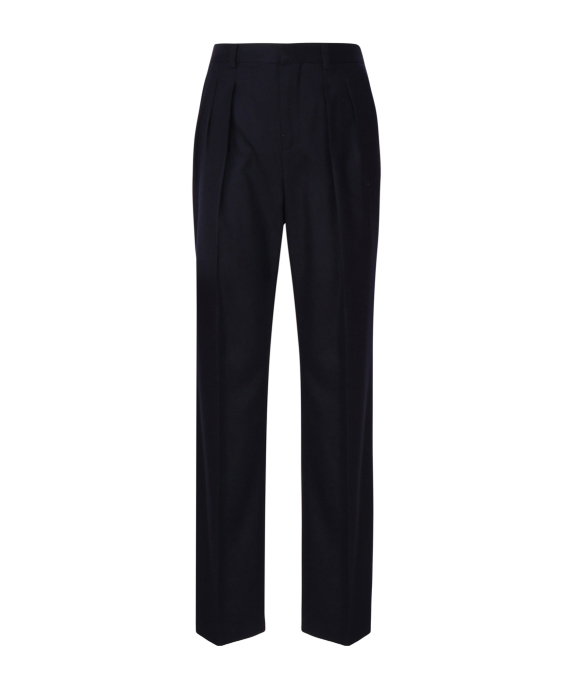 Celine Mid-waisted Straight-leg Pants In Black