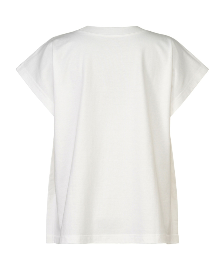 Issey Miyake Graphic-print T-shirt In White