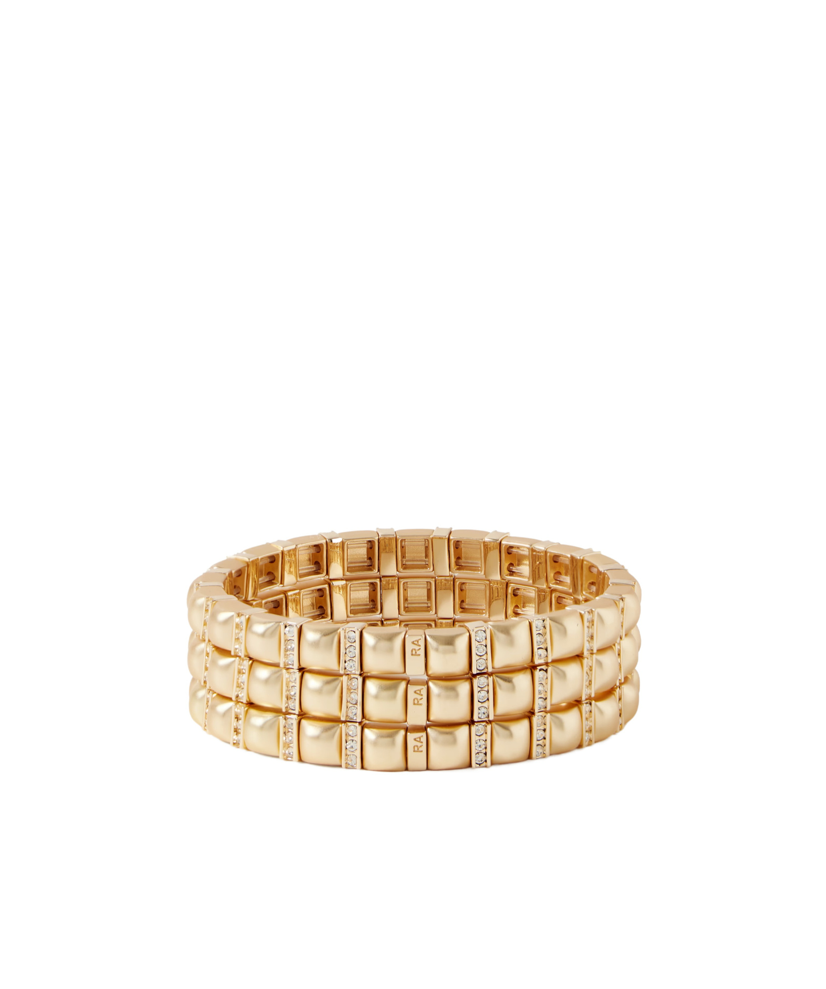 Assouline Multilayer Goldtone Bracelet