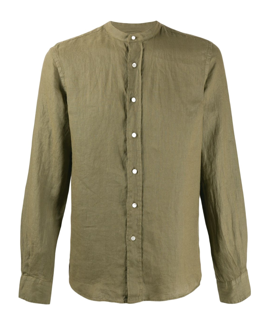 Shop Aspesi Long-sleeved Shirt In Green