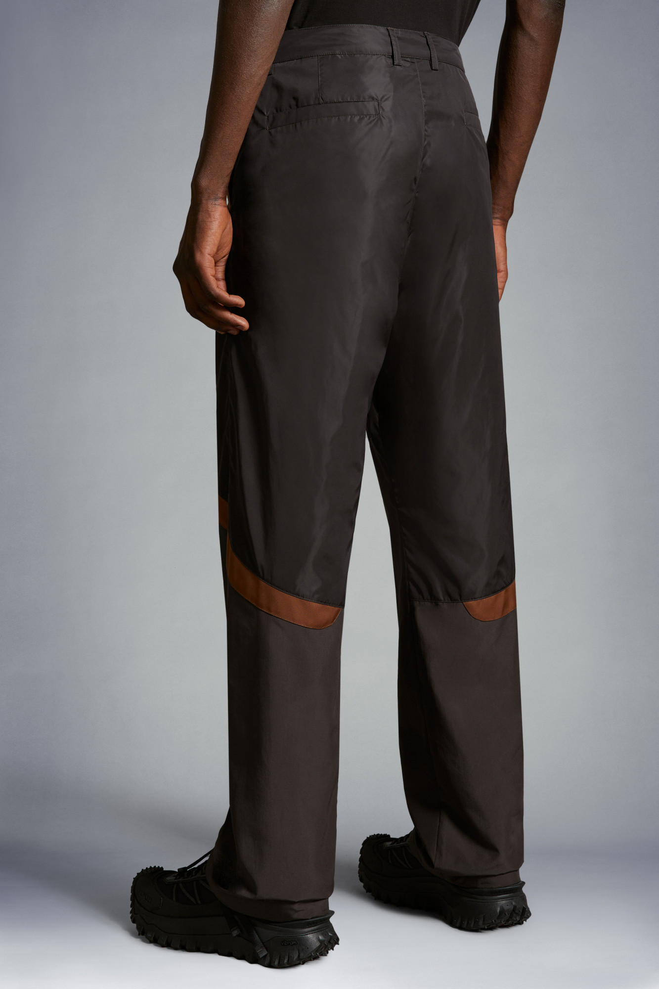 Moncler Born To Protect Straight-leg Pants In Gray