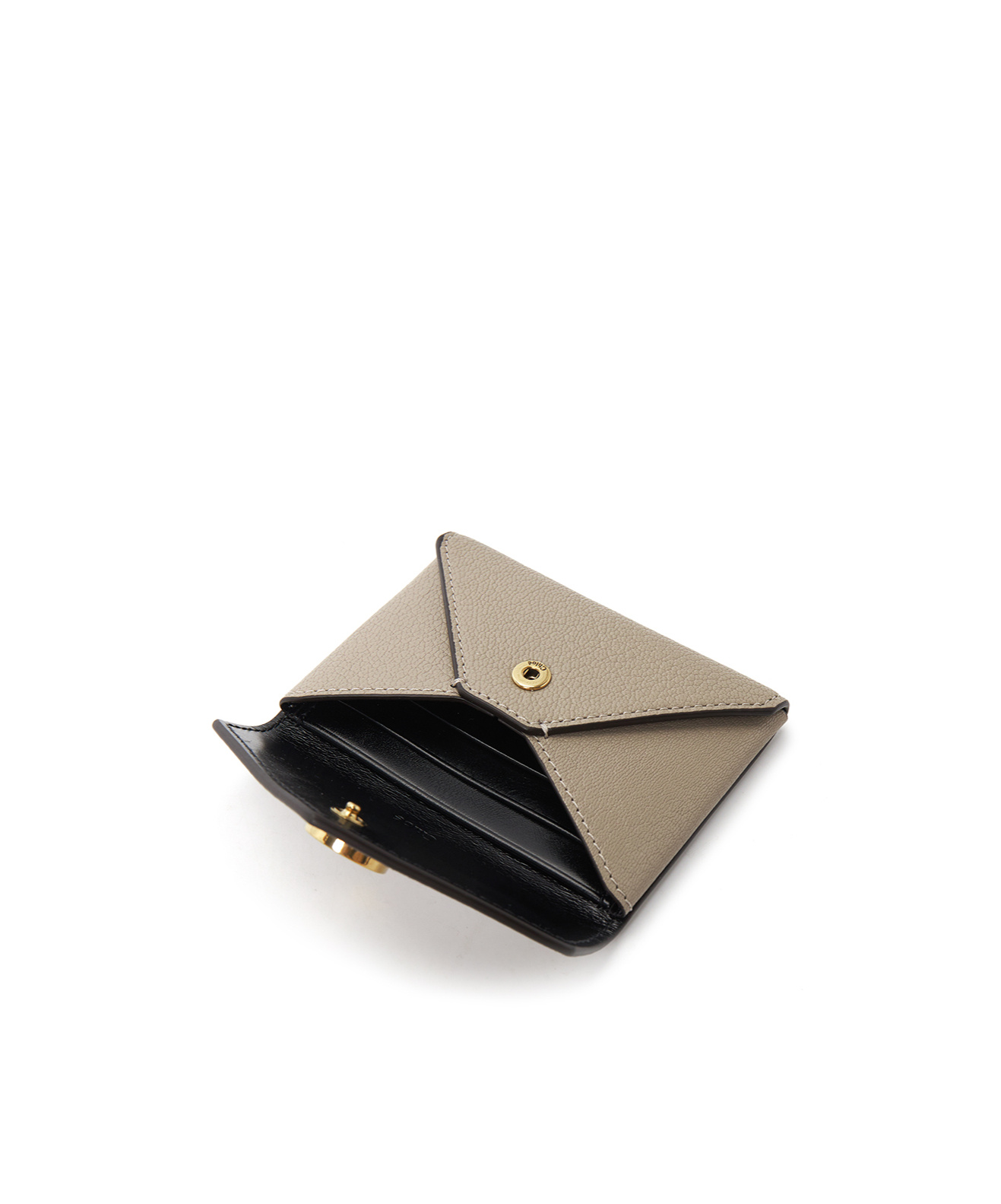 Chloé Gray Envelope Card Holder In Gray
