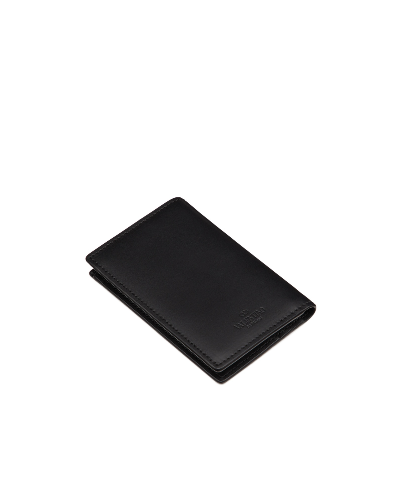 VALENTINO GARAVANI VALENTINO	VLTN LOGO PRINTED CARD CASE