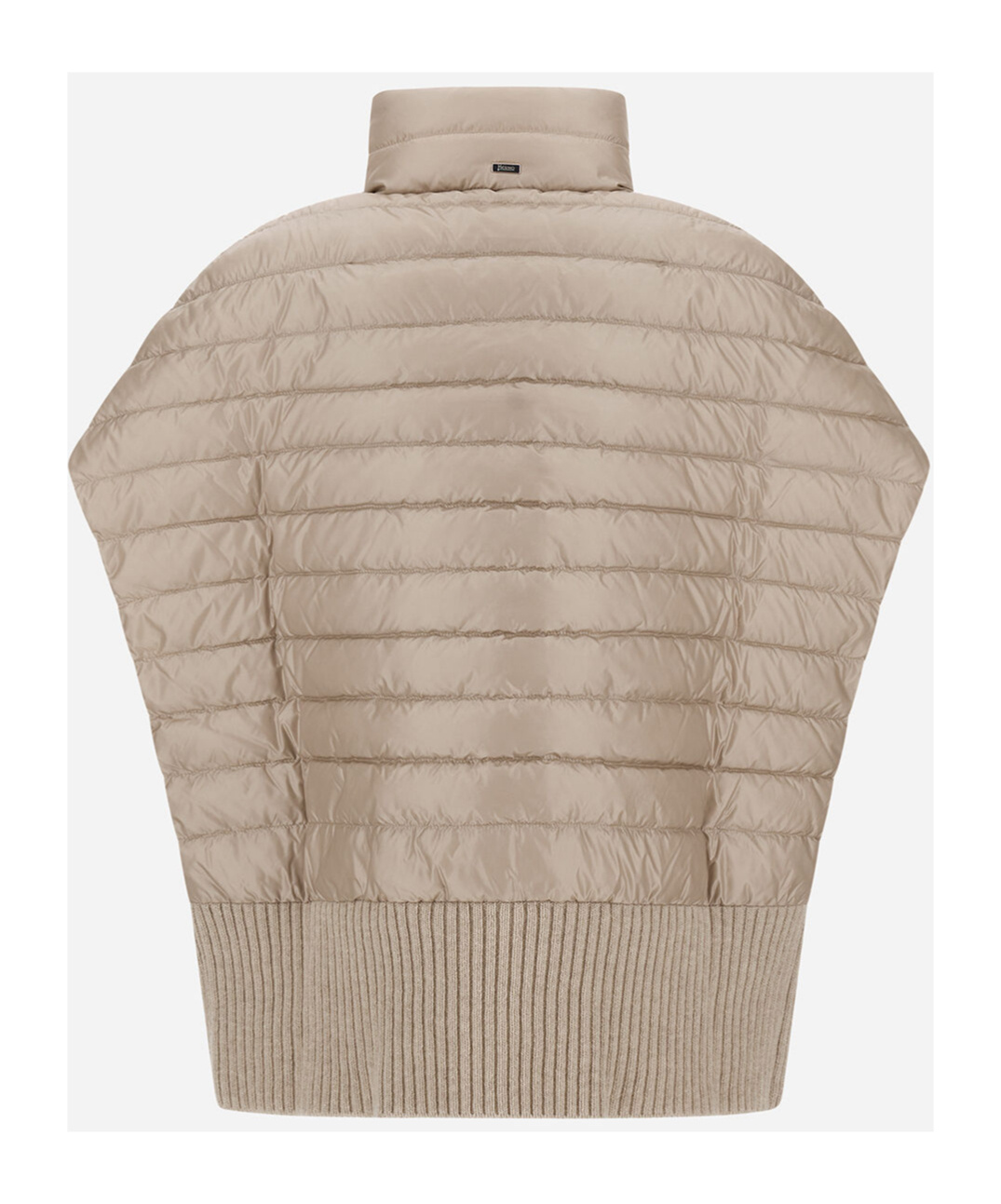 Herno Ribbed Knit Down Cape