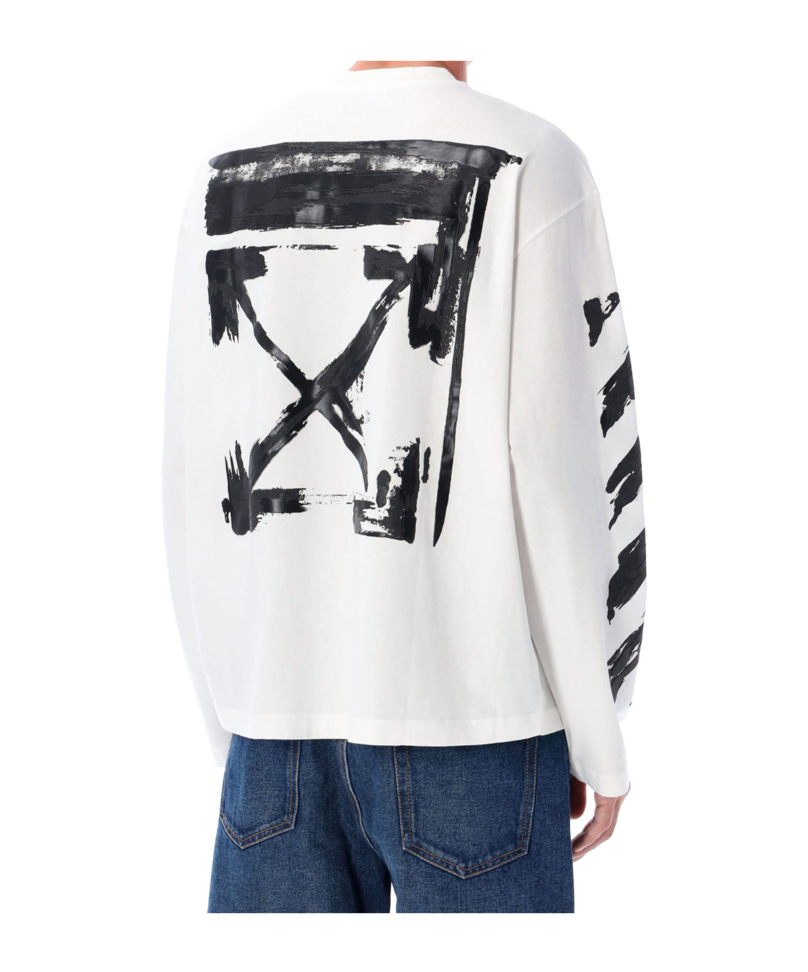 Off-white Long-sleeved T-shirt In White