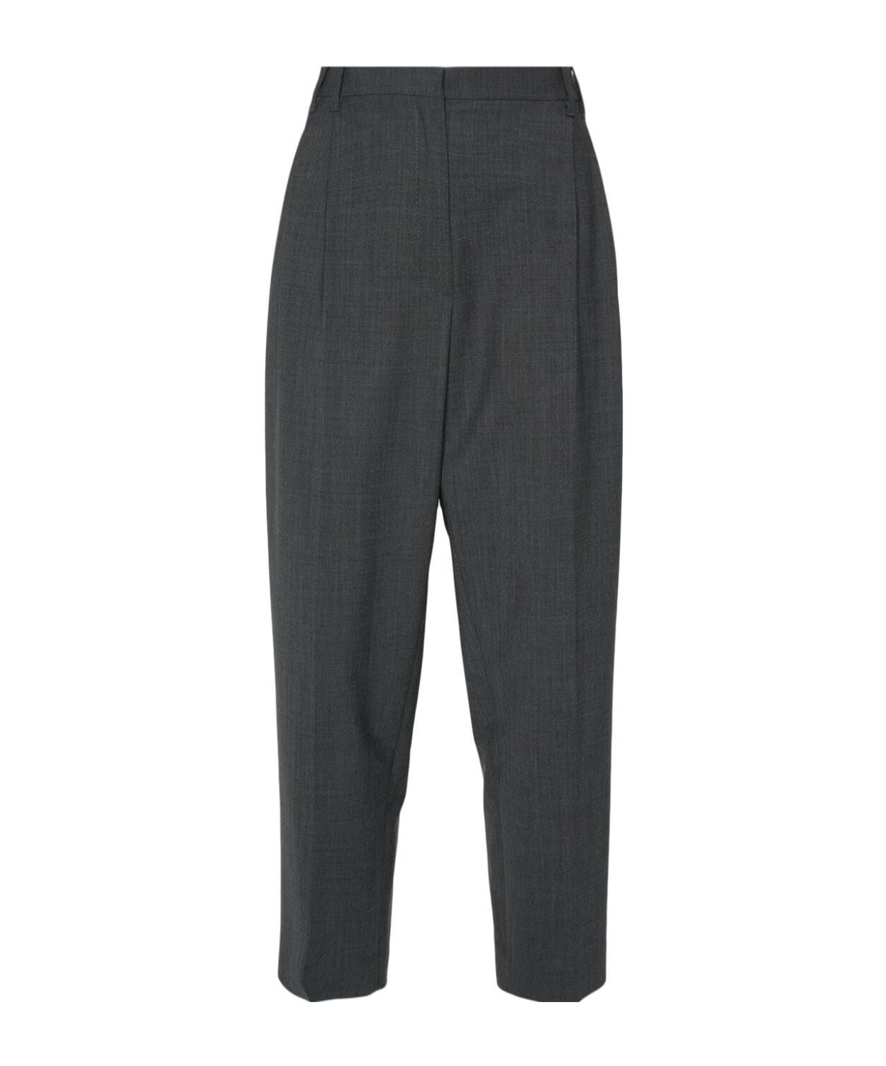 Shop Brunello Cucinelli Pleat-detail Trousers In Black