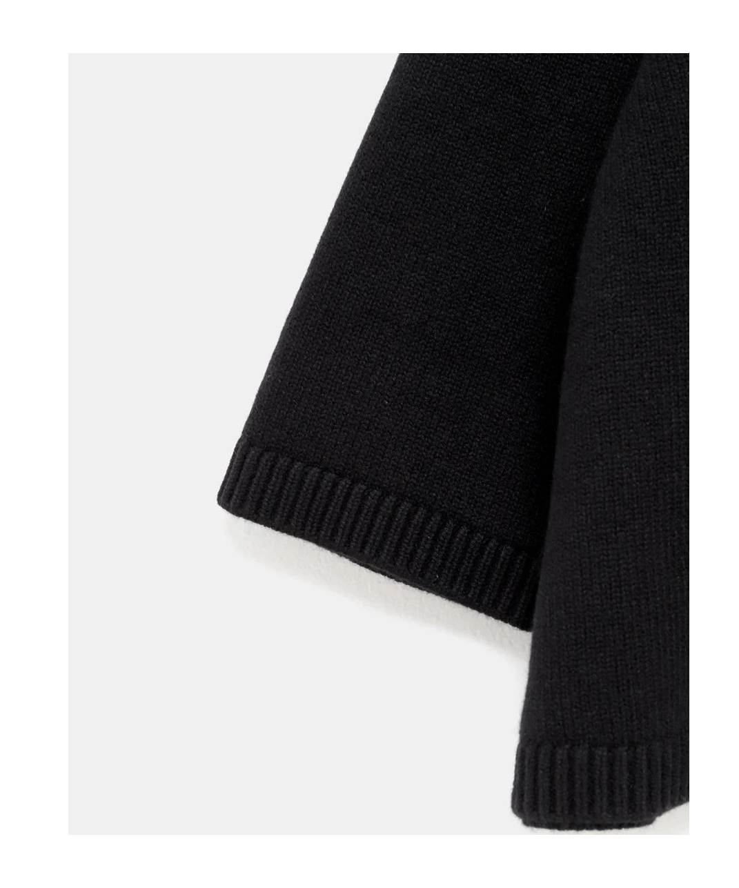 Alaïa Cropped Sweater In Black