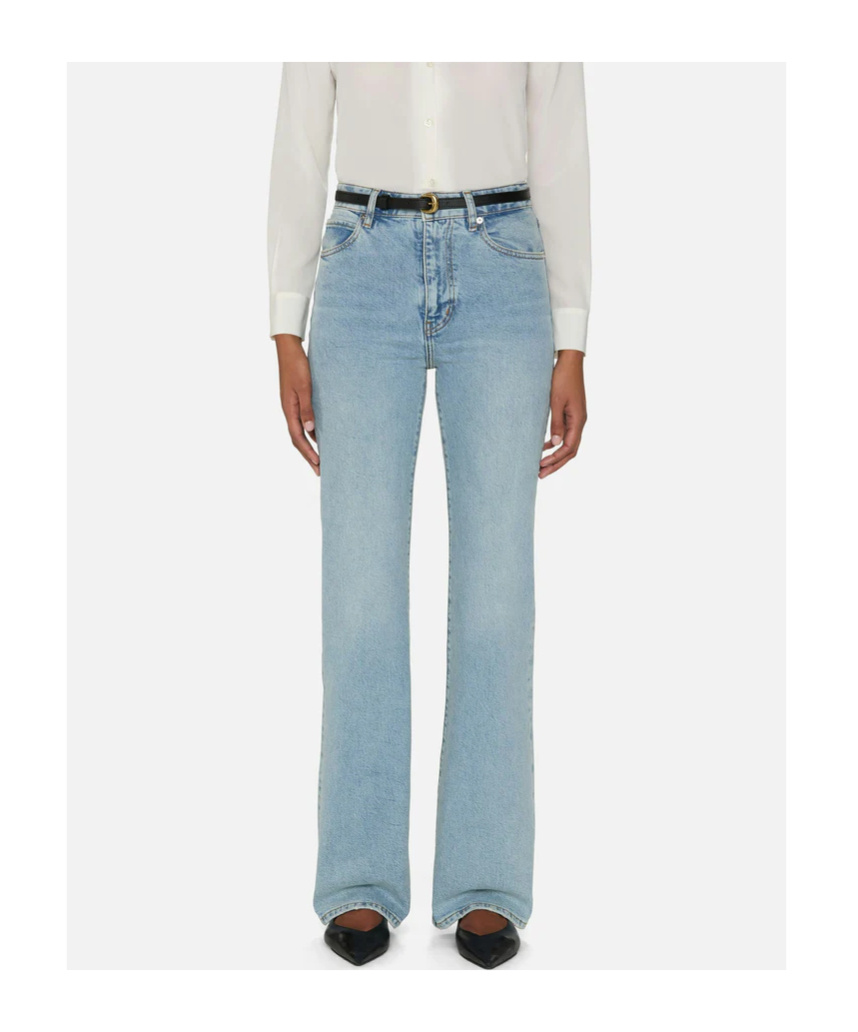 Frame The Arrow Bootcut Jeans In Blue