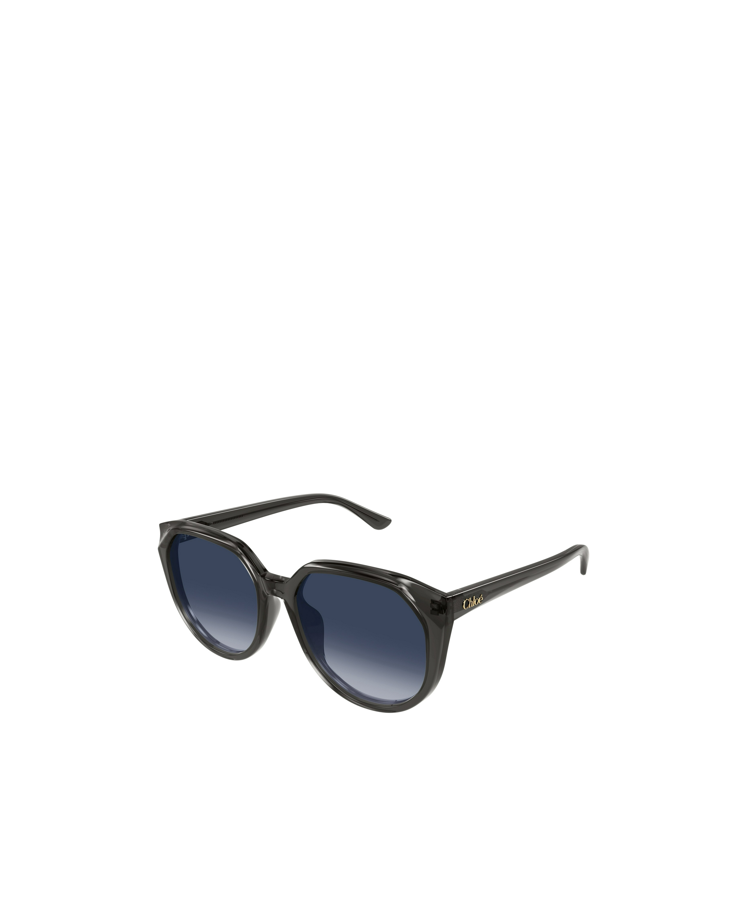 Chloé Eyewear Geometric-frame Sunglasses In Black