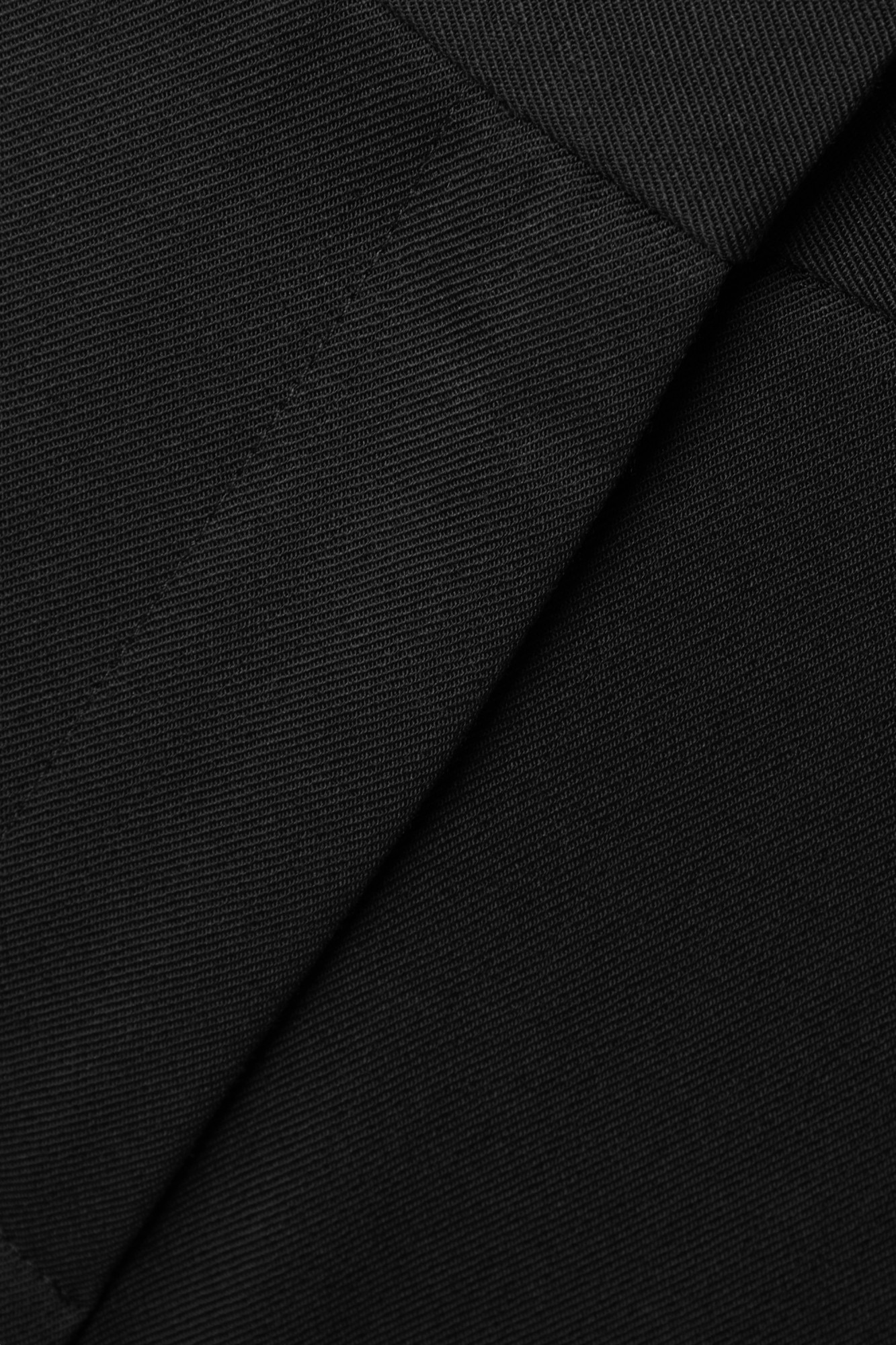 Nili Lotan Tel Aviv Wool-blend Twill Straight-leg Pants In Black