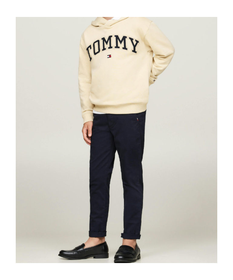 Tommy Hilfiger Boys 8-16 1985 Collection Slim Twill Chinos In Blue