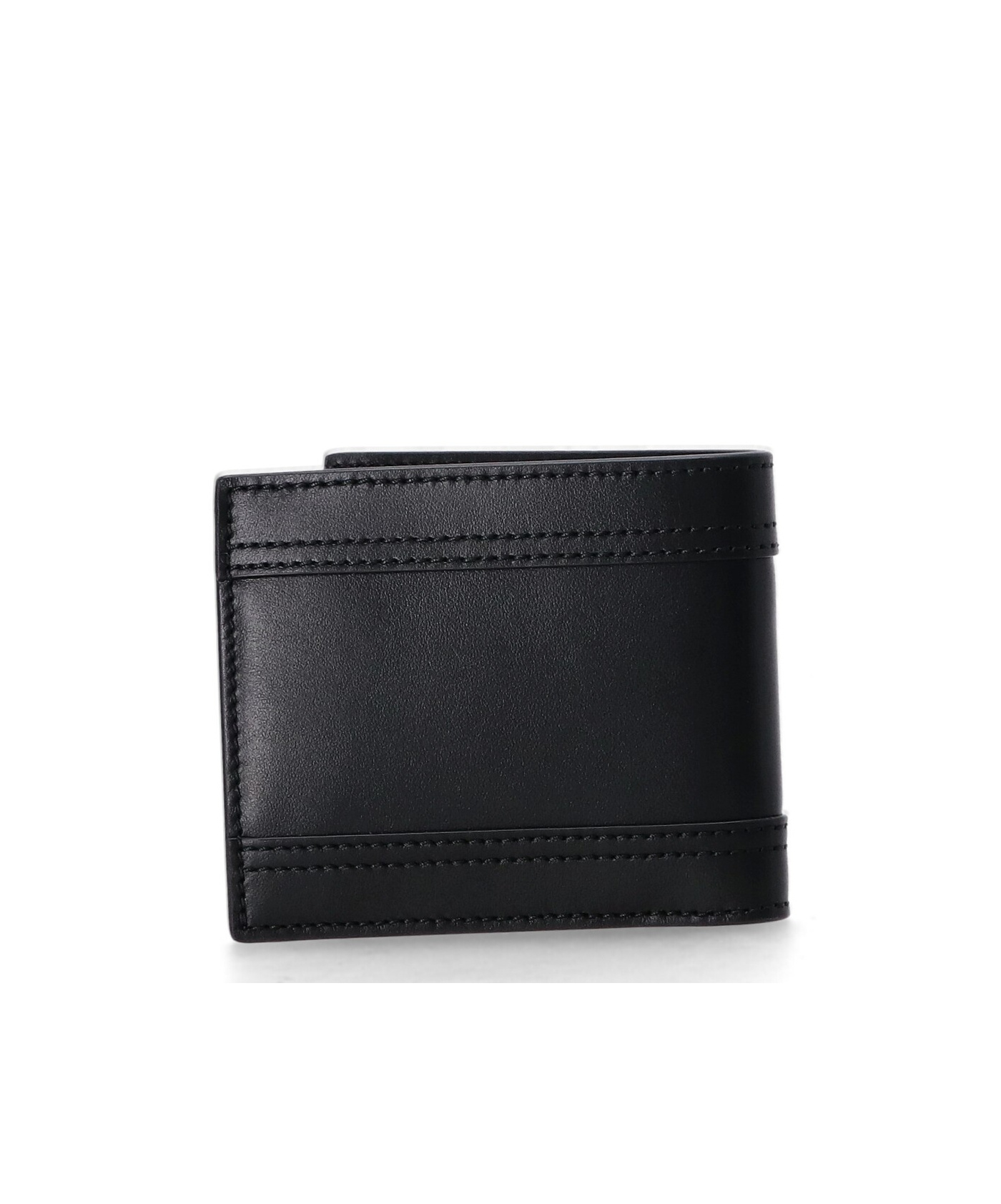 Dsquared2 Double-fold Wallet In Black