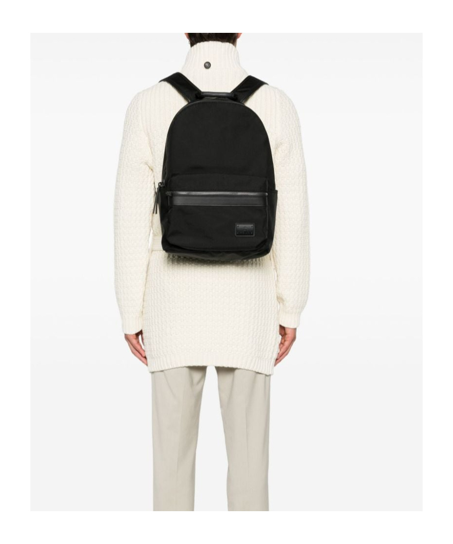 Premiata Navy Blue Blade Backpack In Black