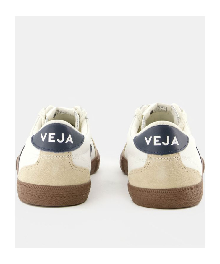 Veja Volley Leather Sneaker In Brown