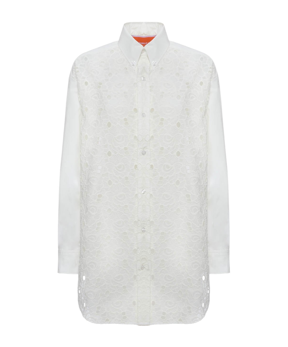 La Doublej Long-sleeved Shirt In White