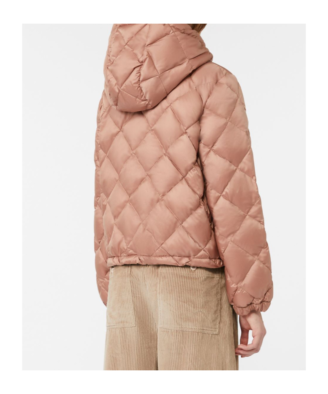 Weekend Max Mara Eris Quilted Jacket Rose In Pink
