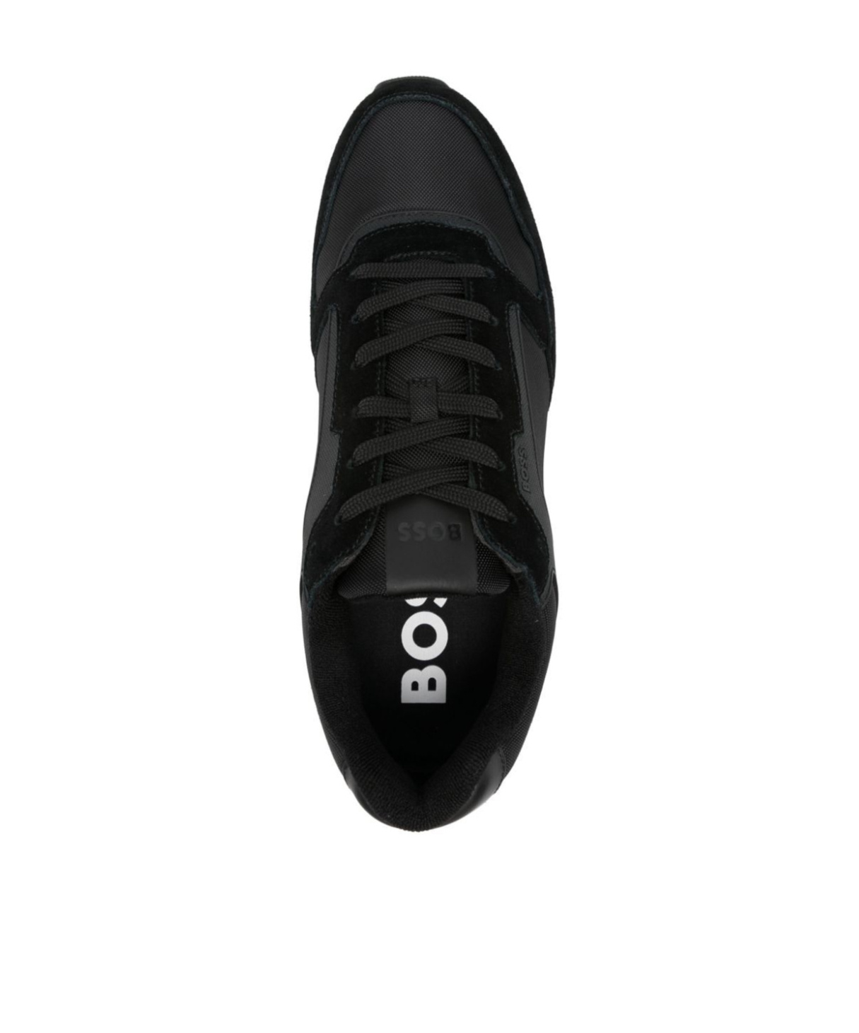 Hugo Boss Panelled-design Sneakers In Black